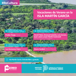Continúan las actividades Verano 2023 – Isla Martín García.-